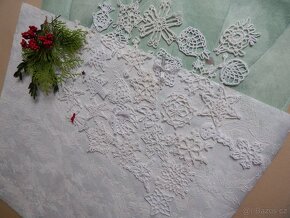 Vánoční ozdoby - vějíř, věnečky, závěsy, sady ... - 4