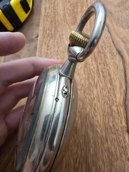 Obří kapesní hodinky s kalendářem a lunárními fázemi - 4