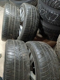 4ks alu disky orig. Škoda 5x112 R18 + pneu - 4