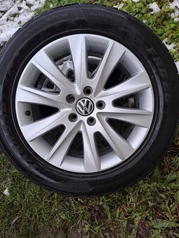 Alu kola 5x112 originál VW 235/55 R17 - 4