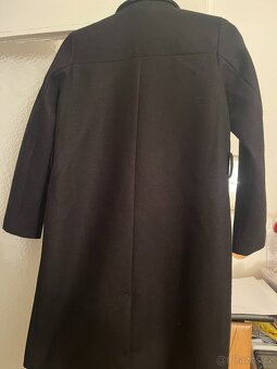 Dámský černý kabát zn. Sinsay vel. S - 4