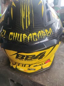 Motocross helma JUST 1 carbon - 4