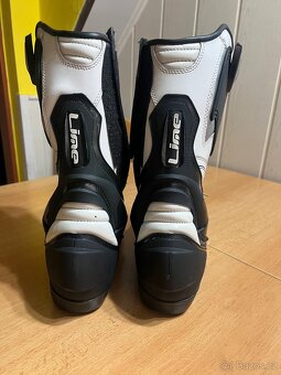 Prodej Moto Boty MBW LIME New Roxy Černo/bílé - 4