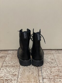 boty STEADY´S - 10 dírkové - Black rosem, velikost 42 - 4