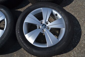 NOVÝ letní alu komplet Š.Superb III,VW Passat B8-215/55R17 P - 4