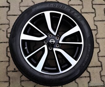 Alu kola originál Nissan X-Trail 5x114,3 R19 - 4