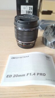 Olympus M.Zuiko 20 mm f1.4 – NOVÝ, v záruce - 4