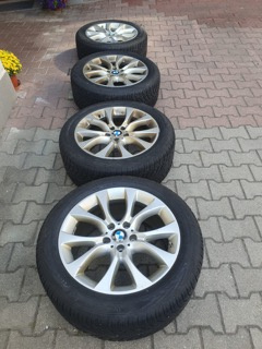 sada Alu kol se zimními pneu BMW X5 - 4