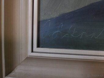 Obraz kytice ve váze + 2 obrazy sig. Ivan Sýkora - 4