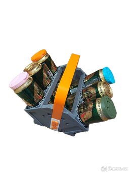 Držák na plechovky - nosič na plechovky 0,5l nebo 0,33l. - 4