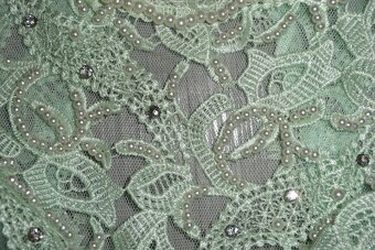 plesové společenské šaty vel. M - 4