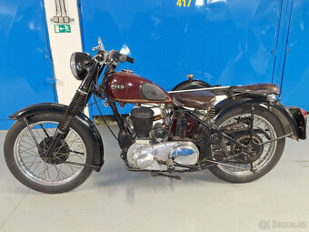 Ariel V.B.600 sidecar 1954 - 4