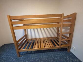 Dřevěná poschoďová postel - 4