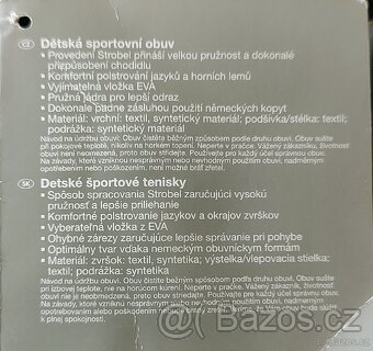 Dětské sportovní boty vel. 34 - 4