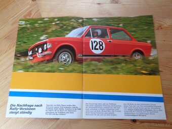 Fiat 128 Rally prospekty. - 4