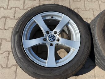 4x al kola 5x120 17 + pneu letní 235/55 R17 103 - 4