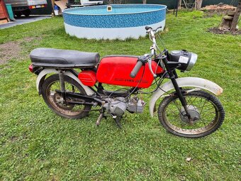 Jawa 23 Mustang bez TP, červený původní 7. - 4