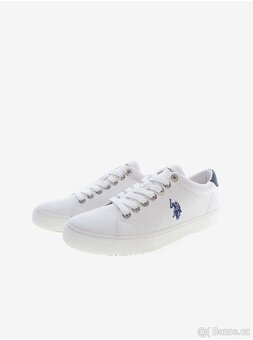 👟 Bílé pánské tenisky U.S. Polo Assn. – NOVÉ 🏷️ - 4