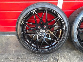Original 3x ALU kola MAM 18" 8J ET45 + pneu 225/40/R18 - 4