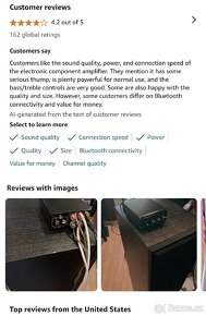 Mini stereo zesilovač 2x100 W (s bluetooth) - 4