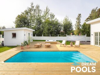 polyesterový bazén DONAR 6,50 × 3,00 × 1,55 m - 4