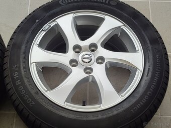 Nová originál ALU kola 16" 5x108 ET50 zimní 205/60/16 96H - 4