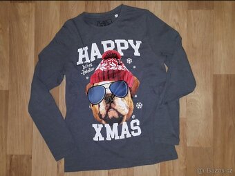 Vánoční bavlněná trička a pyžamo - 4