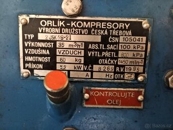 Kompresory Orlík - 2ks - 4
