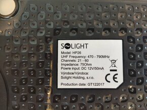 Anténa pokojová Solight HP26,UHF,45dB,LTE/4G filtr - 4