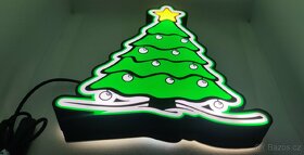 Prodám světelnou dekoraci Vánoční stromeček - 4