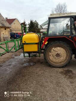 Nesený postřikovač 800 l - 4
