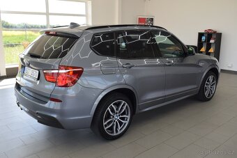BMW X3 3,0 230 kW, xDrive35d, ČR,1.maj,2xALU,DPH - 4