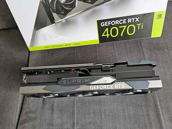 MSI GeForce RTX 4070 Ti SUPRIM 12GB GDDR6 - 4