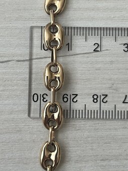 Zlato / zlatý šperk 14karat vzor kávové zrno - 4
