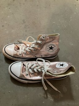 Dámské zlaté Converse vel. 37 - 4