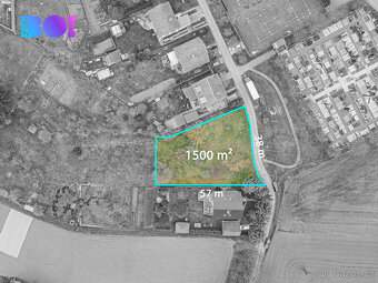 Prodej stavebního pozemku 1500 m², Žalkovice, okres Kroměříž - 4