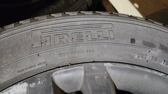 Sada alu kol AUDI originál s pneu R20 - 4
