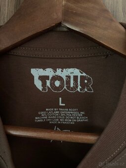 Travis Scott Utopia Live on Tour vip double sided brown - 4
