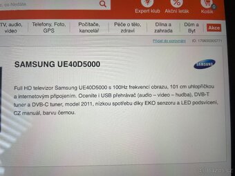 Televize Samsung 101 cm - 4