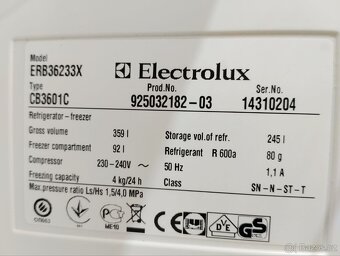 Lednice Electrolux - 4