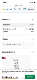 Stojan na letáky - 4