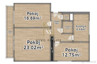 Pronájem, byt 3+1, 78 m², Točník, Klatovy - 4