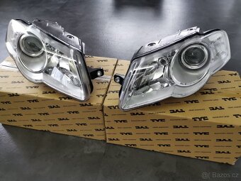 NOVÁ PŘEDNÍ SVĚTLA VW PASSAT B6 / 3C / KOMPLETNÍ / ZASÍLÁME - 4