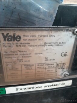 Vysokozdvižný vozík YALE GLP20 - 4