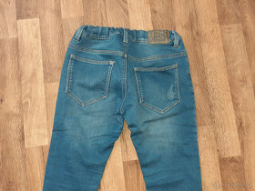 Termo džíny, kalhoty vel. 152 - jako nové - 4
