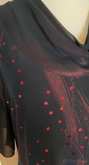 Třpytivé šaty s flitry XXXL - 4