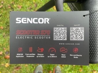 Elektrokoloběžka Sencor - 4