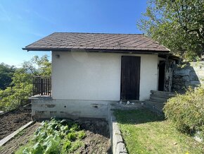 Zahrada se zděnou chatou, 392m2, Domažlice - 4