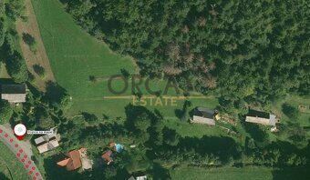 Prodej podílu 1399 m2 na pozemku v k.ú. Strážkovice v Podkrk - 4
