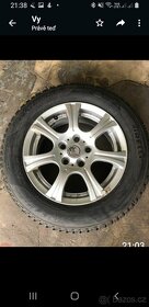Audi A4 Zimní gumy Pirelli na disku - 4